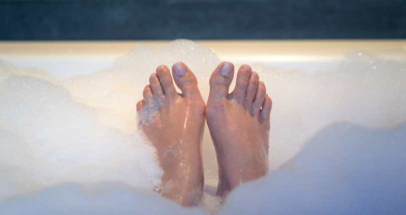 Hot Water Bottle Or Hot Bath