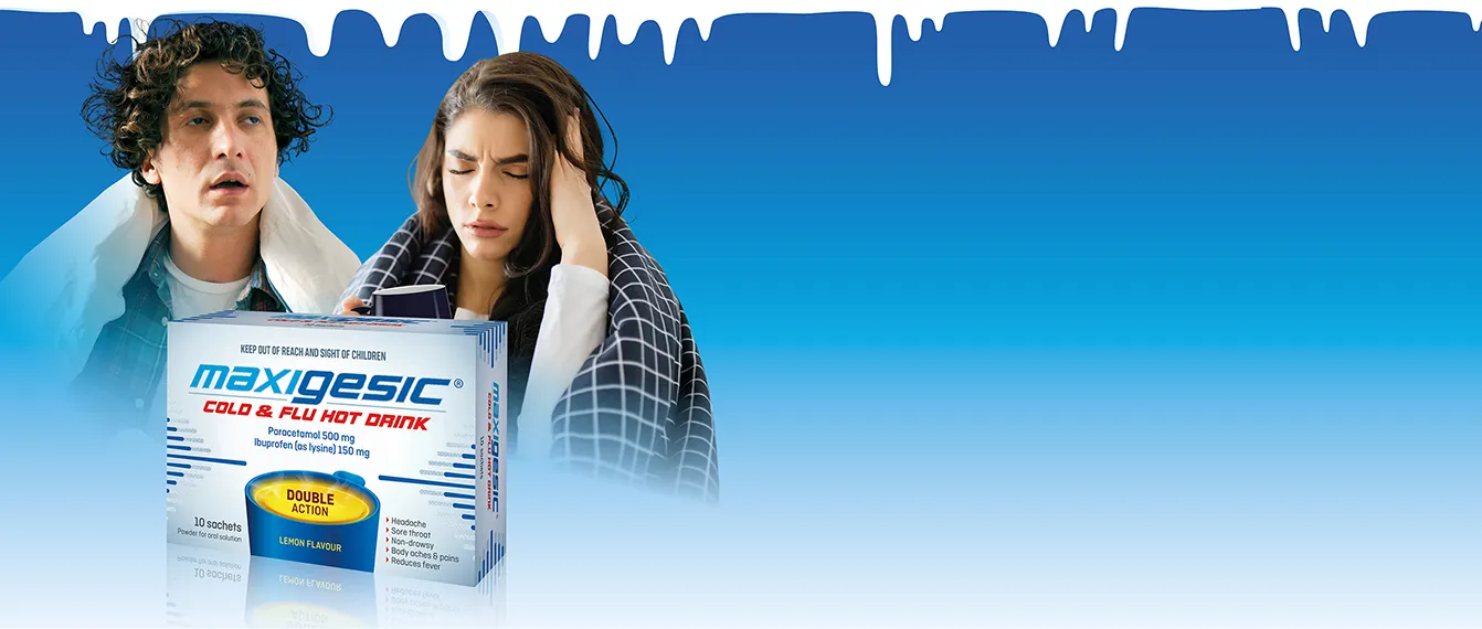 Maxigesic Cold And Flu Hot Drink Double Action Pain